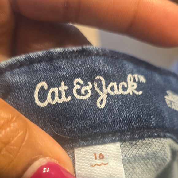 Cat & Jack | Boys | Denim Jeans| Straight | Size 16 - Picture 3 of 6